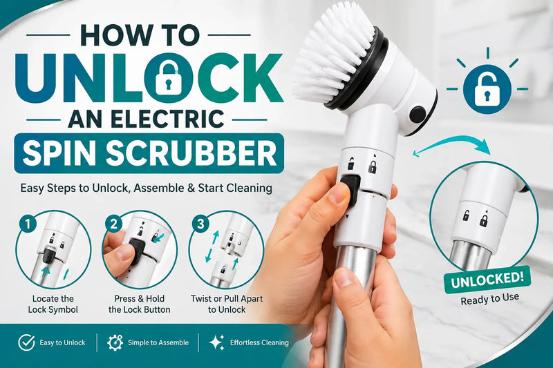 How to Unlock an Electric Spin Scrubber