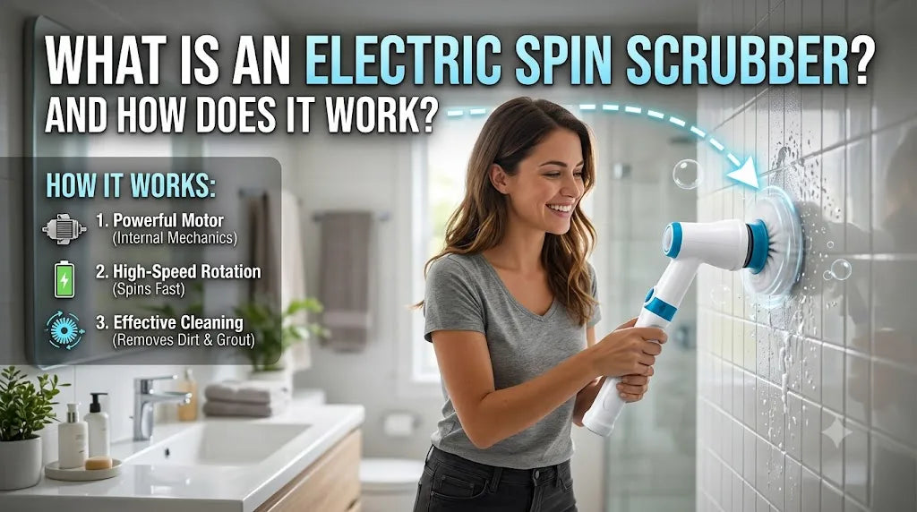 What Is an Electric Spin Scrubber and How Does It Work