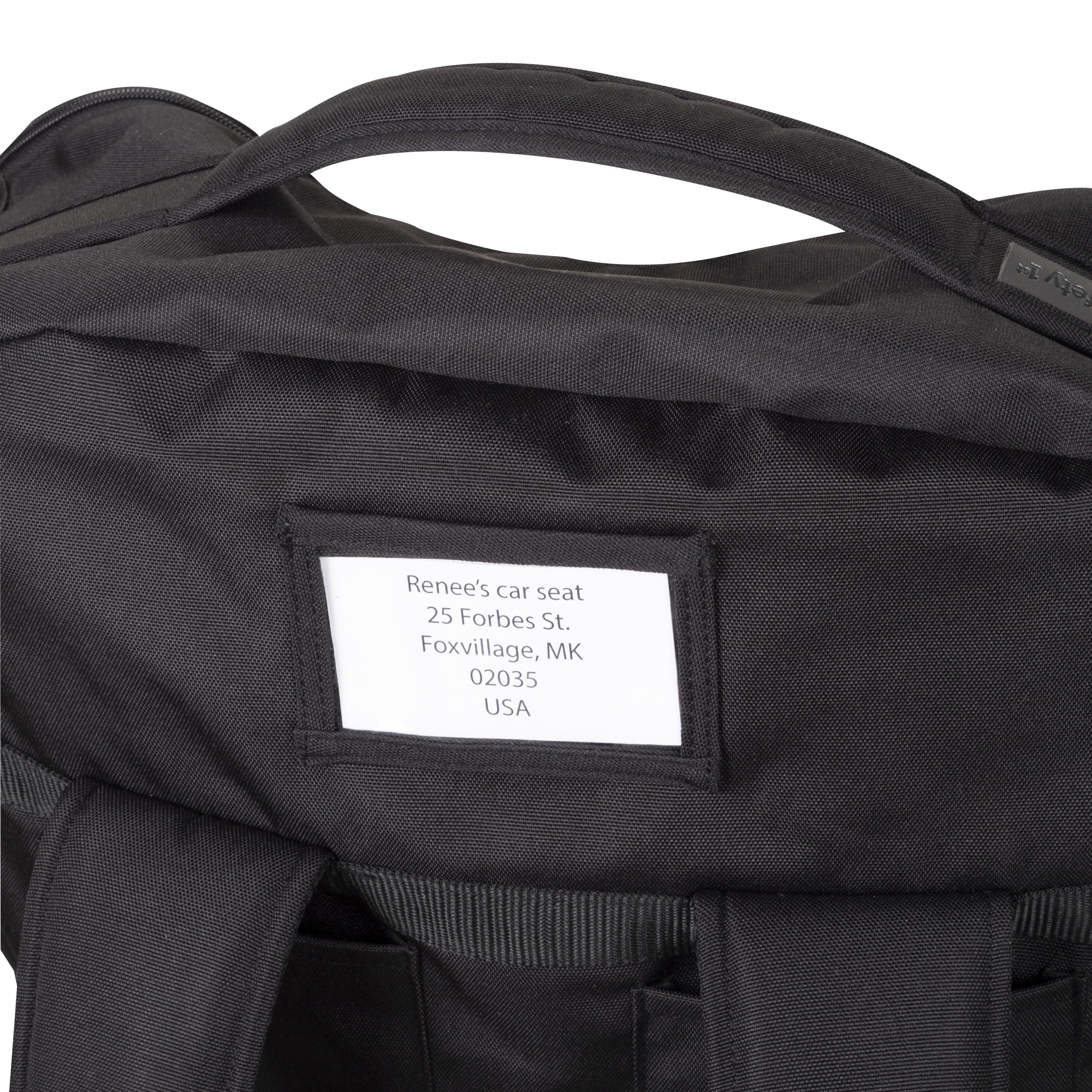Travel Everywhere Car Seat Carry Bag, Black, Infant & Toddler, Unisex