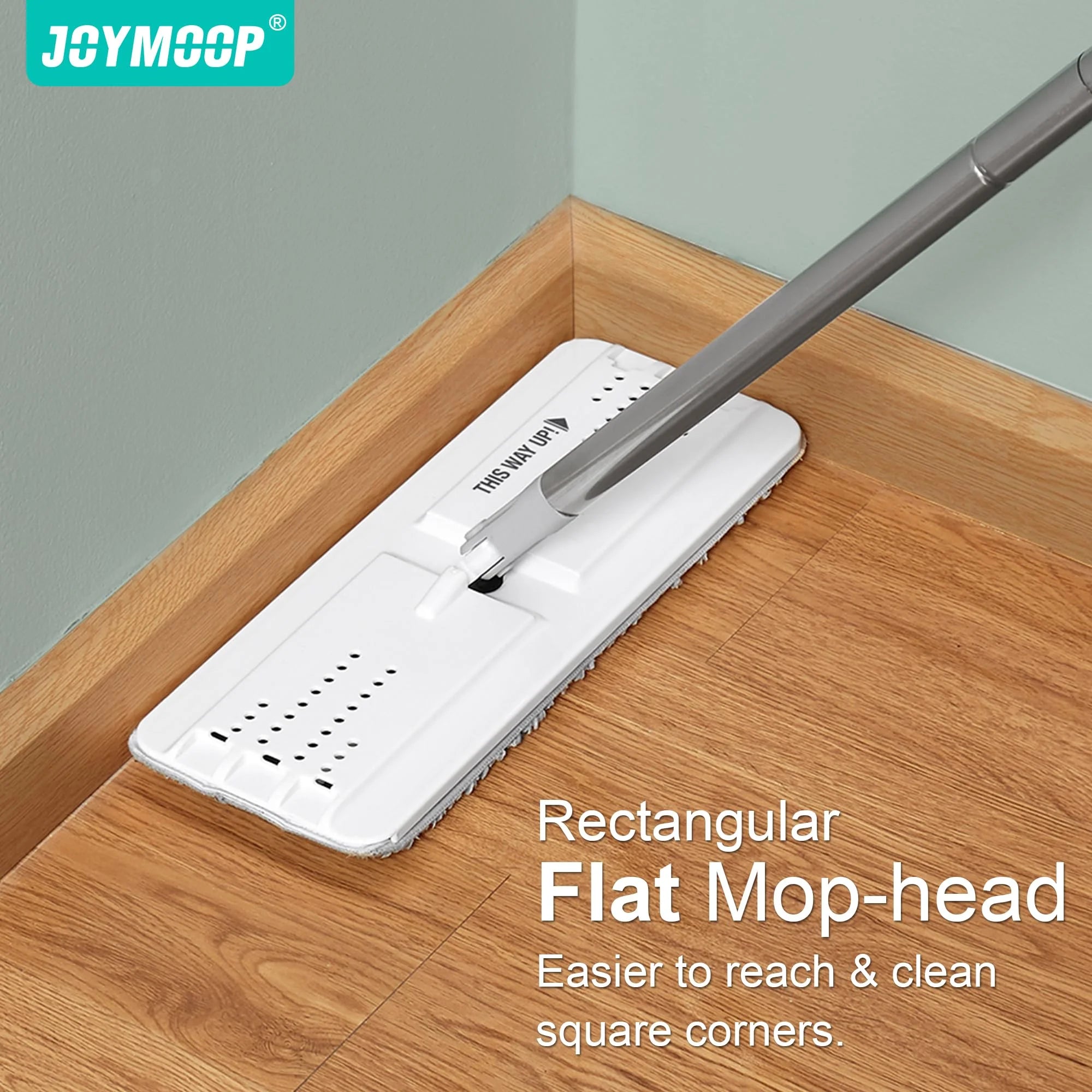 Microfiber Wet Flat Mop and Bucket System, Mops for Floor Cleaning