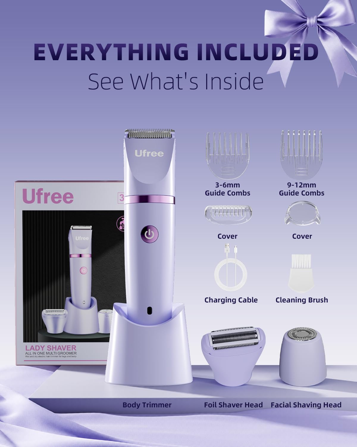 Ultimate 3-In-1 Bikini Trimmer for Women – Perfect Gift for Effortless Grooming
