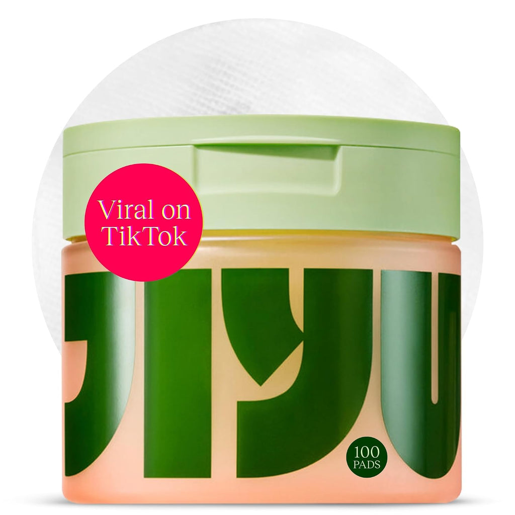 Revitalize Your Skin with JIYU Toner Pads - Korean Skincare Solution for Dark Spots, Wrinkles & Dull Skin - Hydrating Facial Treatment with Snail Mucin, Niacinamide, Peptides & Centella - 100 Count