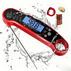 Digital Meat Thermometer for Grilling & Cooking – Waterproof Ultra-Fast Instant Read Food Thermometer with Backlight & Calibration for Kitchen, Deep Fry & BBQ