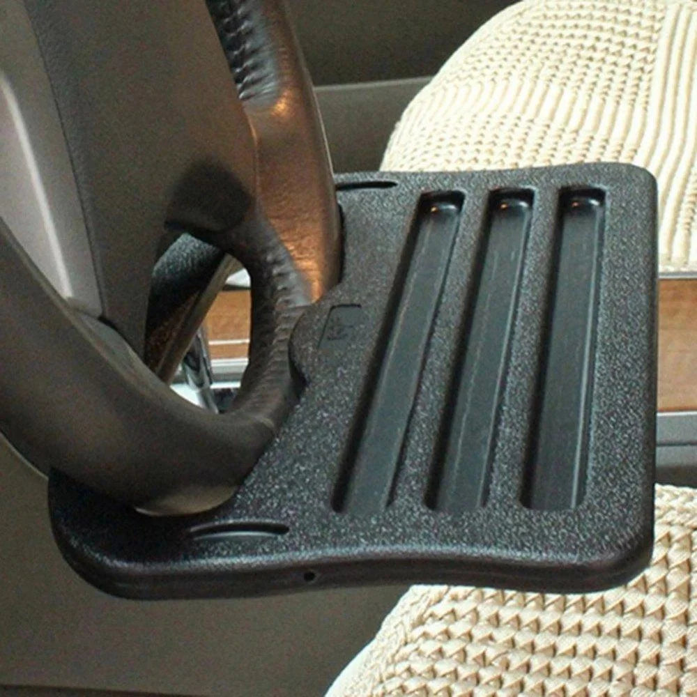 Portable Car Steering Wheel Desk Table Steering Wheel Tray Eating Laptop Stand Table Holder Fits Most Vehicles Steering Wheels for Travels (Black)
