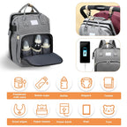 diaper-backpack-bag-with-portable-baby-bed-and-changing-station-travel