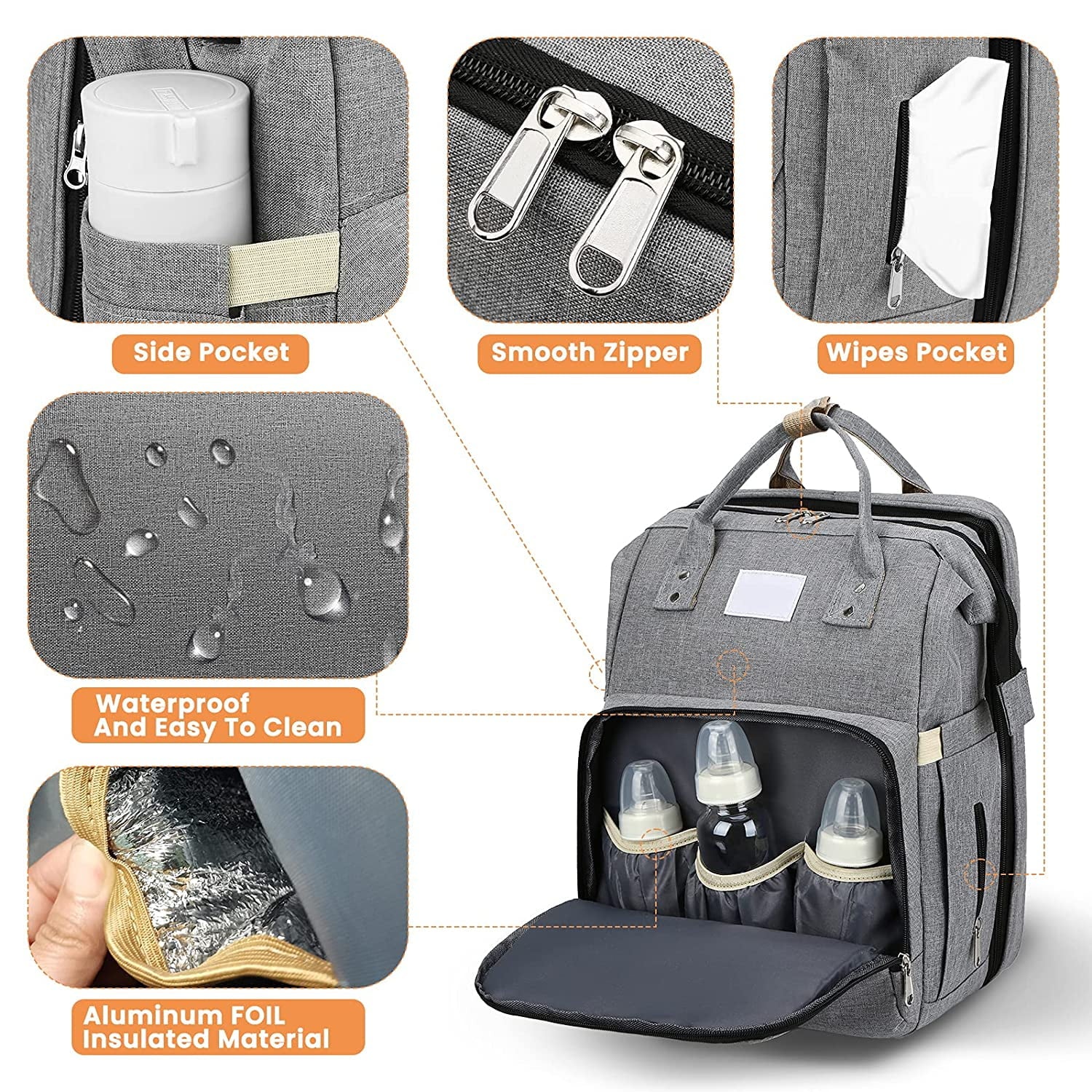 diaper-backpack-bag-with-portable-baby-bed-and-changing-station