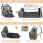 diaper-backpack-bag-with-portable-baby-bed