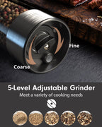 electric-salt-and-pepper-grinder-set-rechargeable-stainless-steel-automatic-spice-mill-with-led