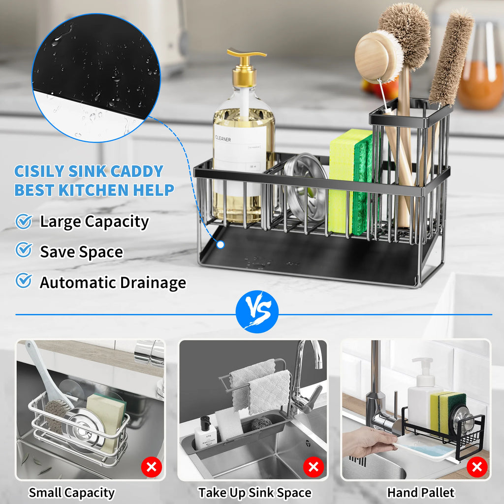 kitchen-sink-caddy-organizer-rust-resistant-sponge-holder