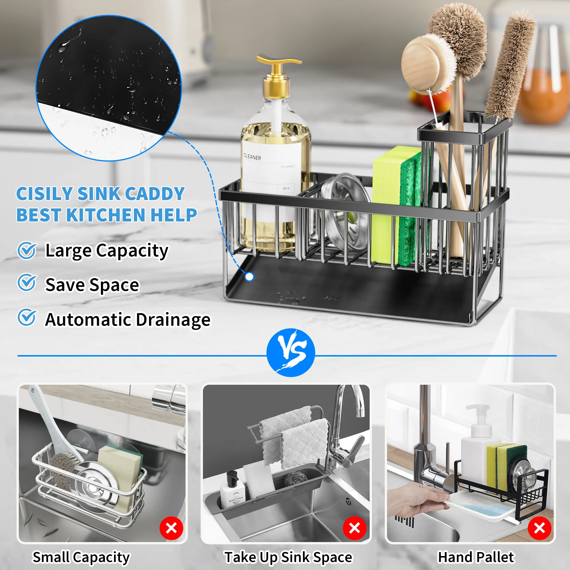 kitchen-sink-caddy-organizer-rust-resistant-sponge-holder