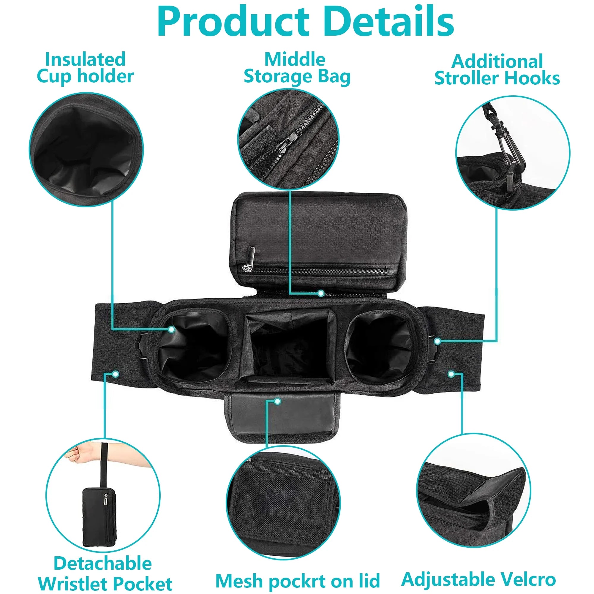 universal-stroller-organizer-insulated-cup-holder-caddy-with-phone-bag-storage-pockets-and-shoulder